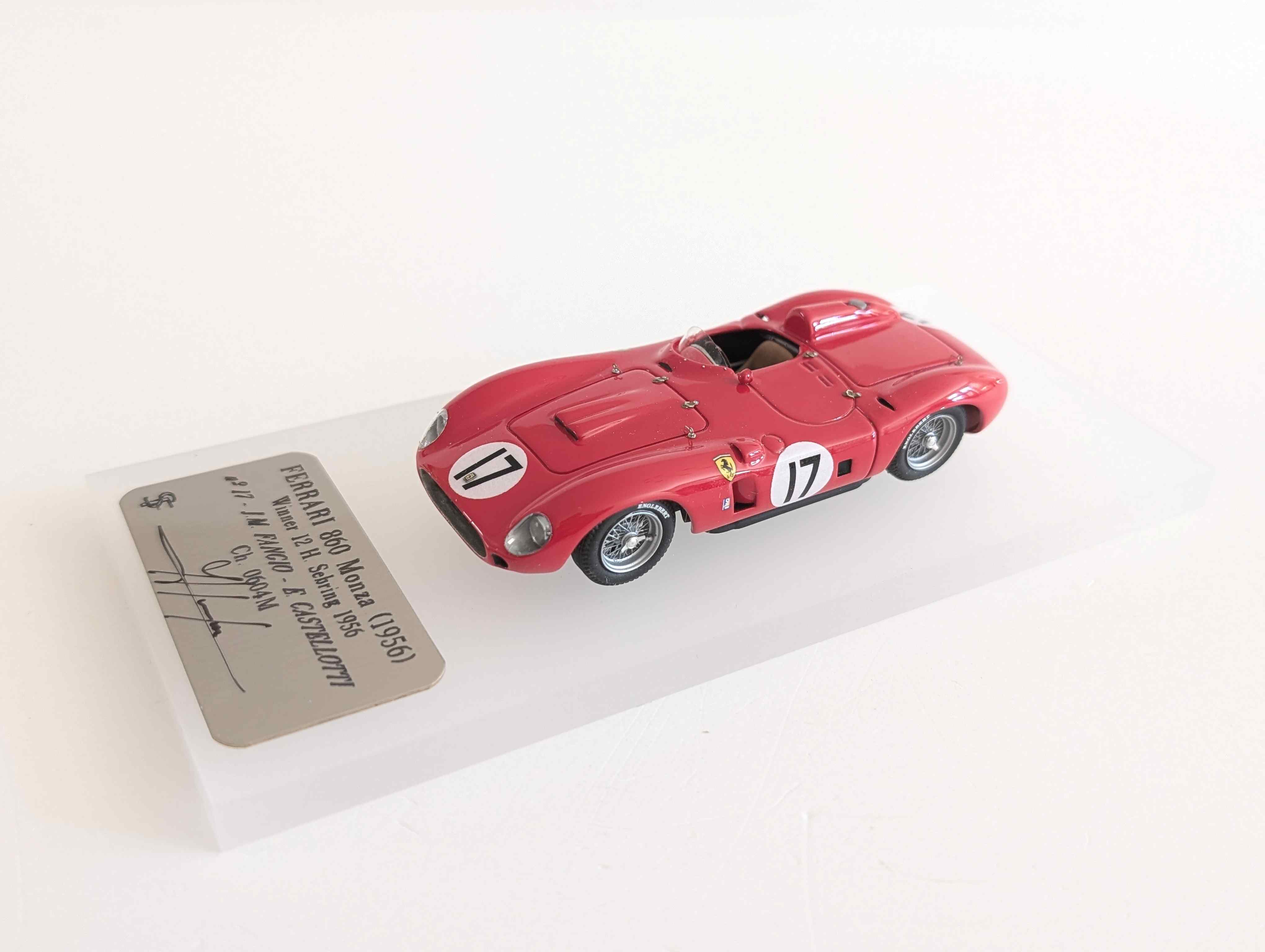 1956 Ferrari 860 Monza - Hillde PortagoGendebien
